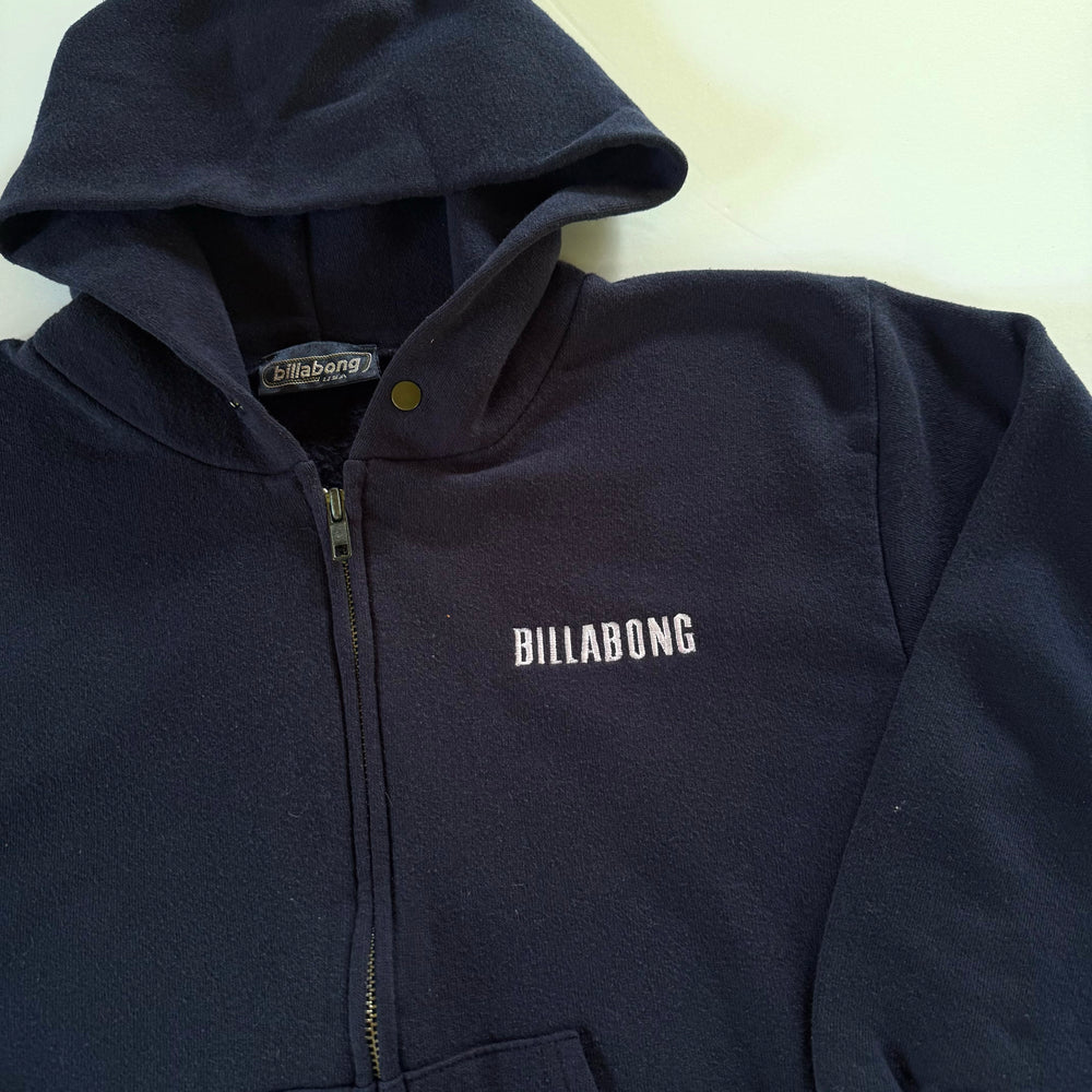 Billabon Snap Button Zip Up - Size 6