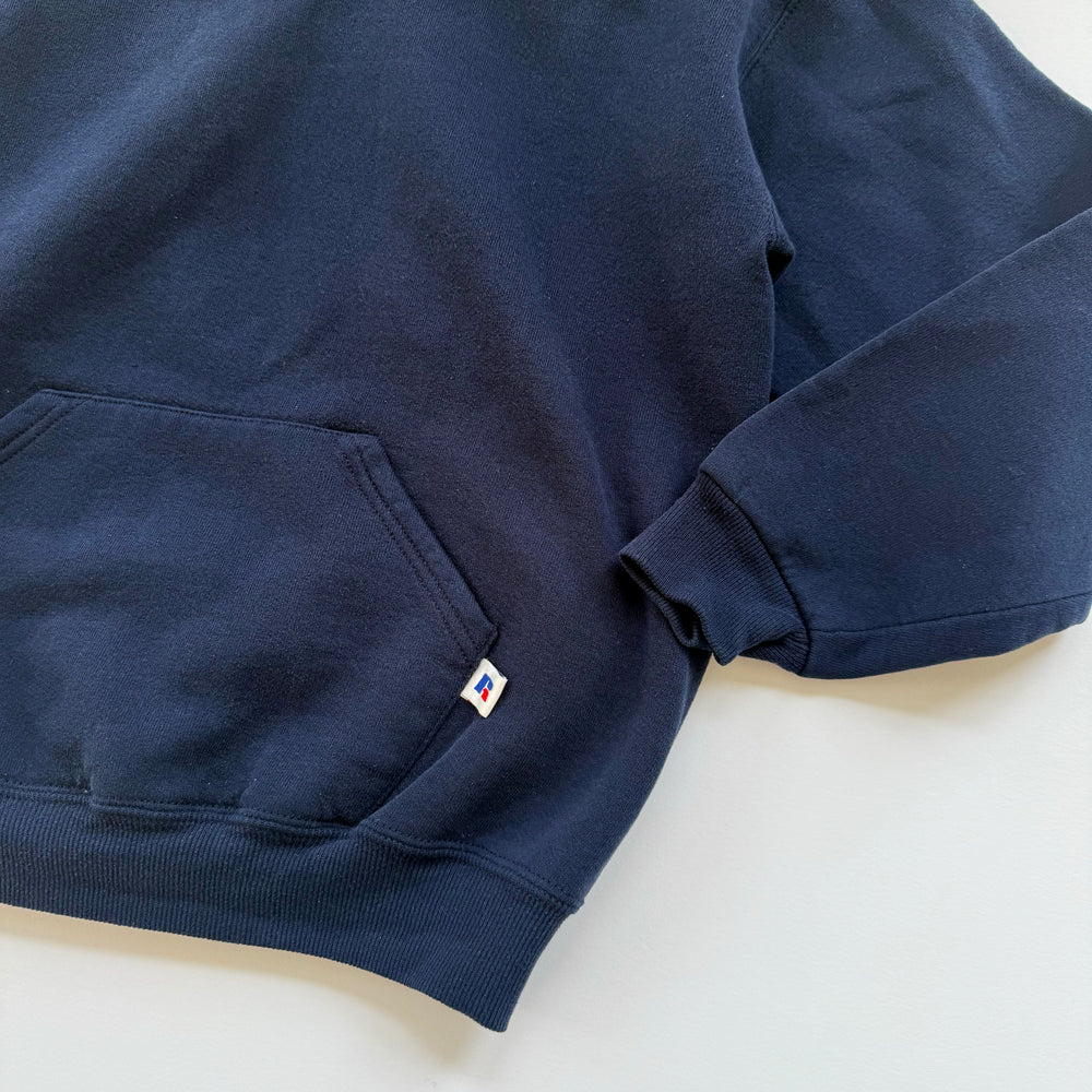 Russell Athletic Double-Snap Button Hoodie - Size M