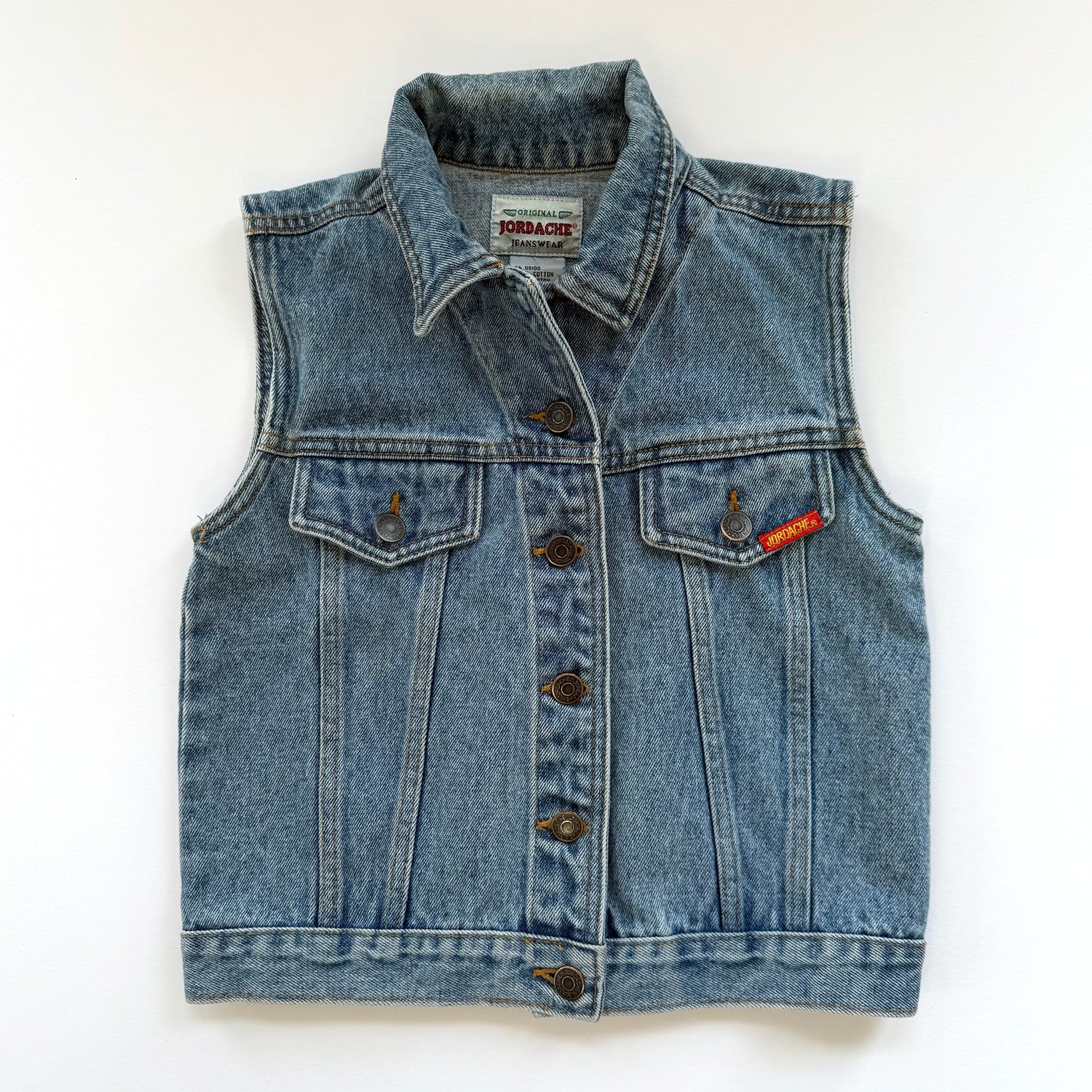 Jordache Jean Vest - Size 7/8