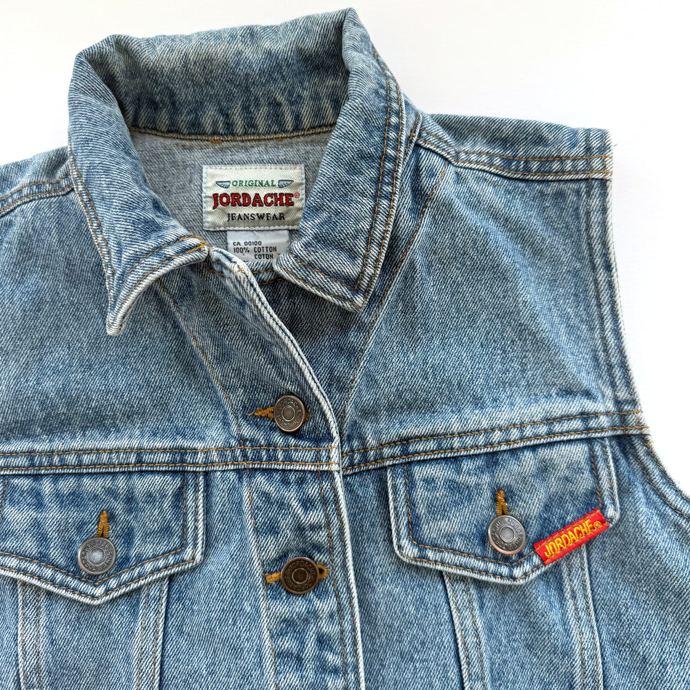 Jordache Jean Vest - Size 7/8
