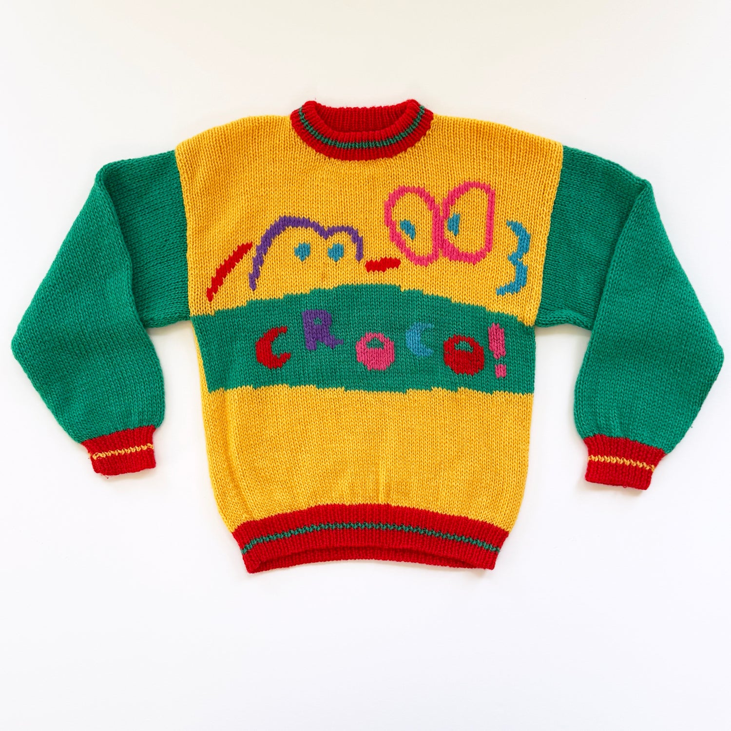 Croco Jr Wool Sweater! - Size 10