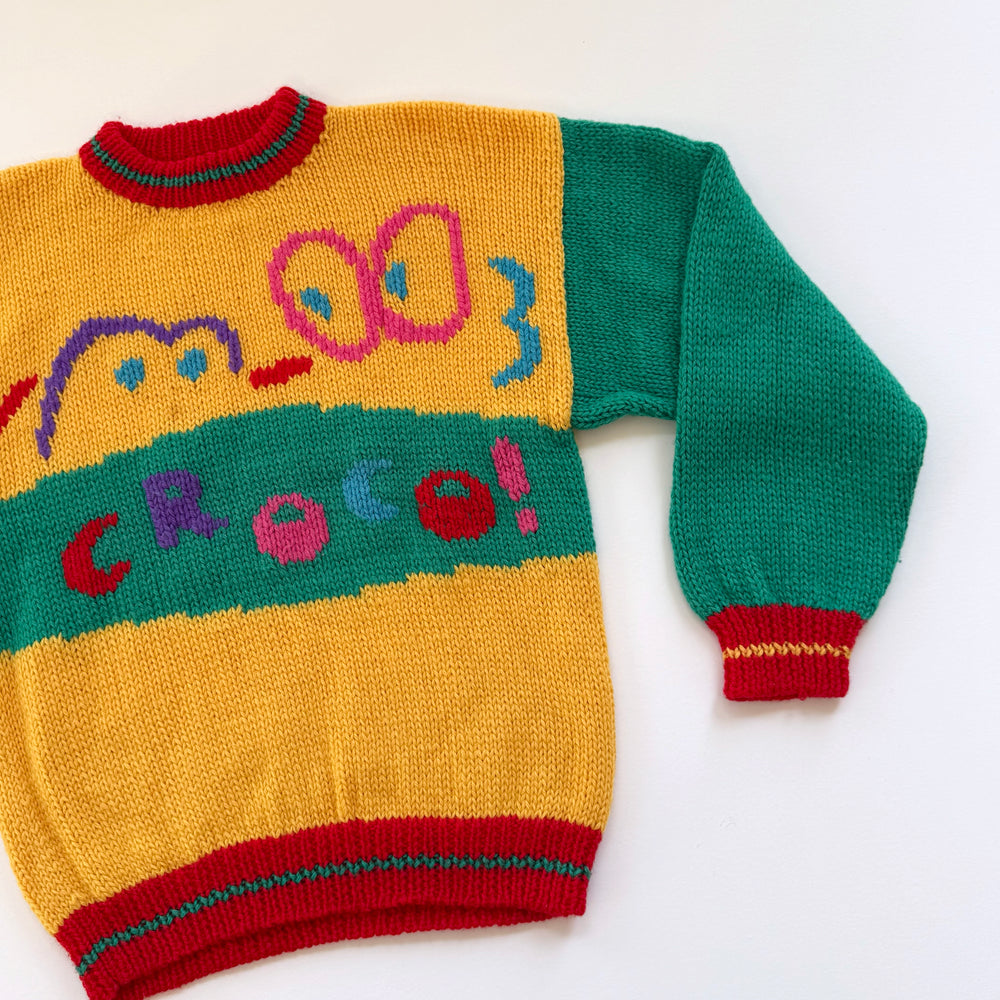 Croco Jr Wool Sweater! - Size 10