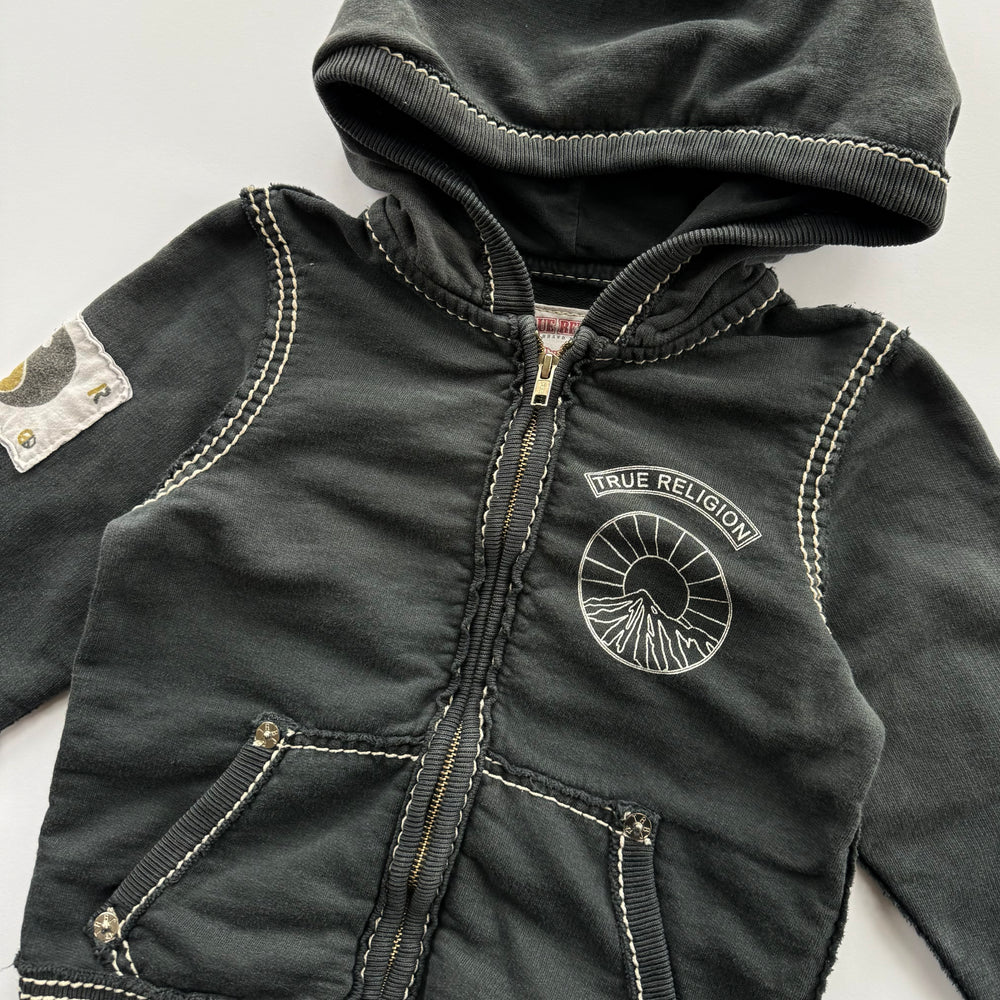 True Religion Zip Up Hoodie - Size S