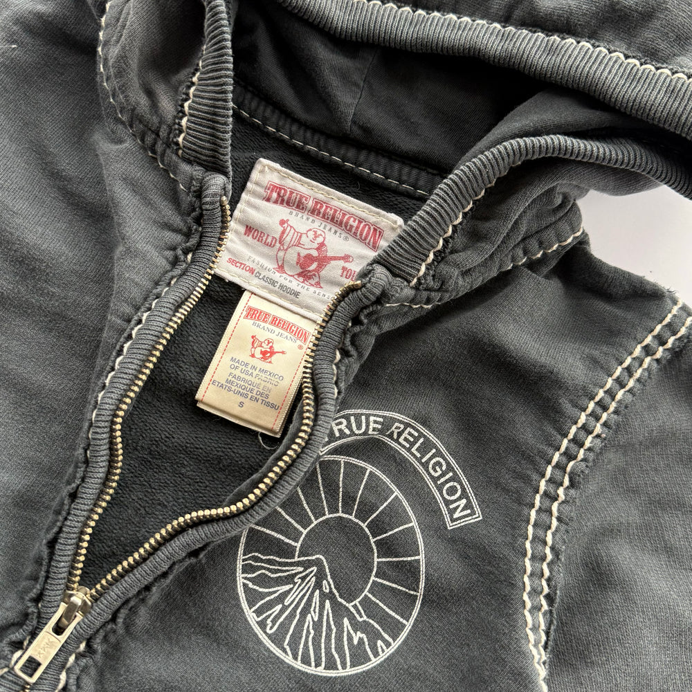 True Religion Zip Up Hoodie - Size S