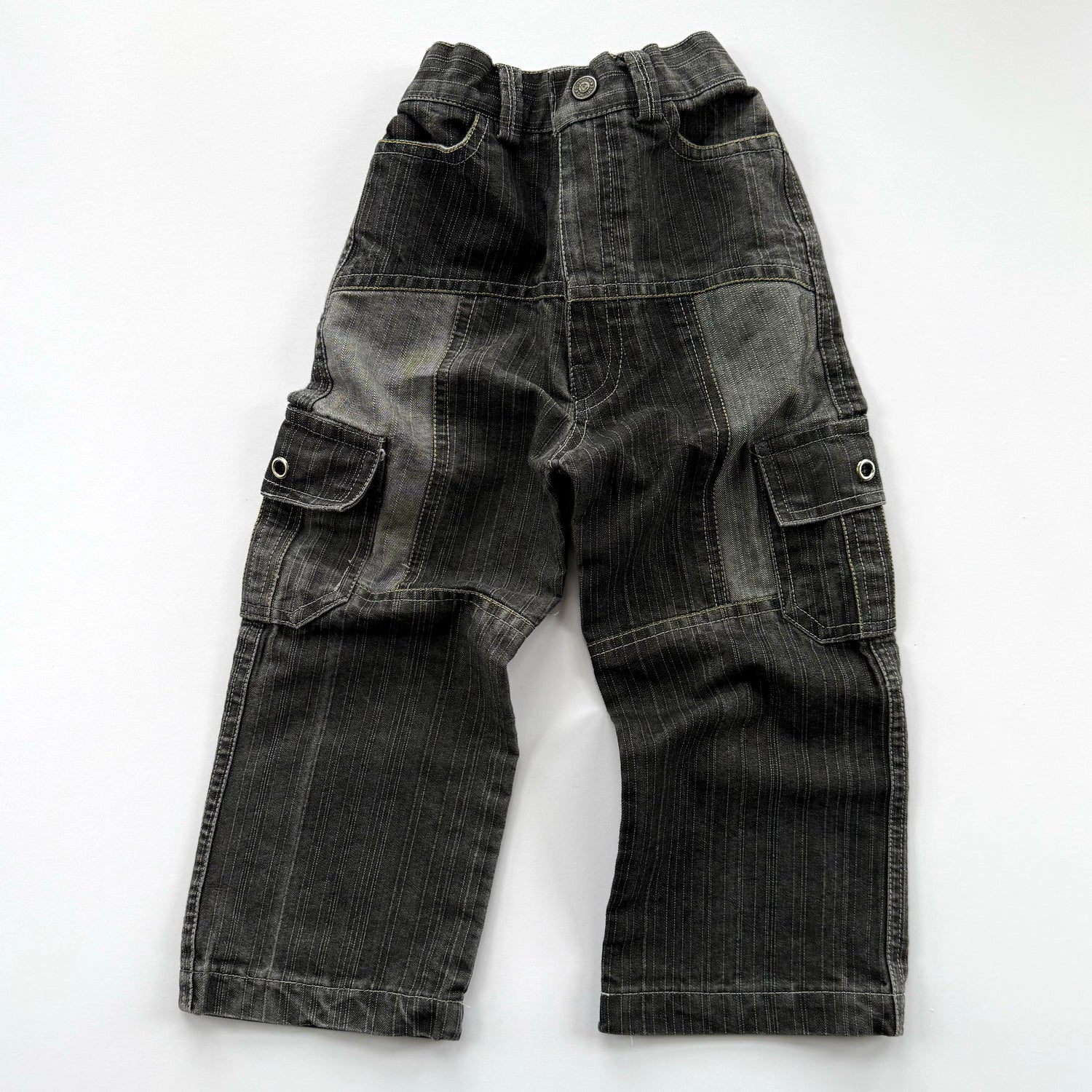 Cargo Pinstripey Pants - Size 4/5