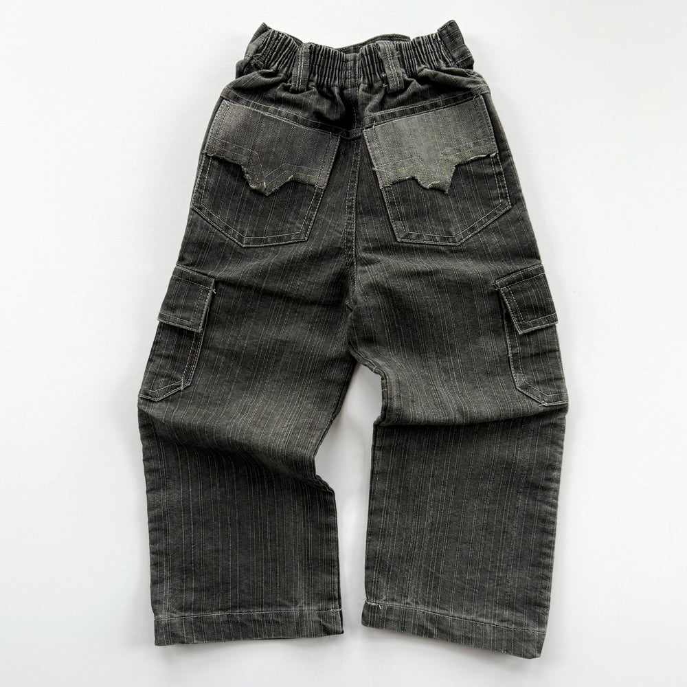 Cargo Pinstripey Pants - Size 4/5