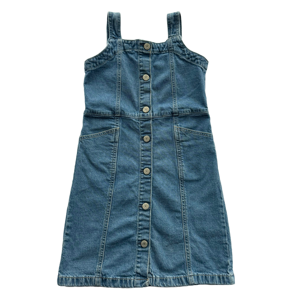 Gap Denim Button Down Dress - Size 6/8