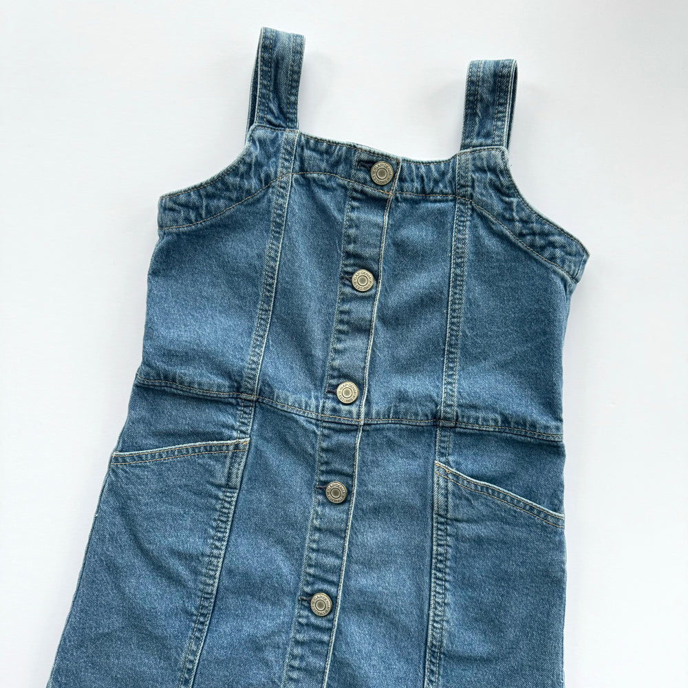 Gap Denim Button Down Dress - Size 6/8