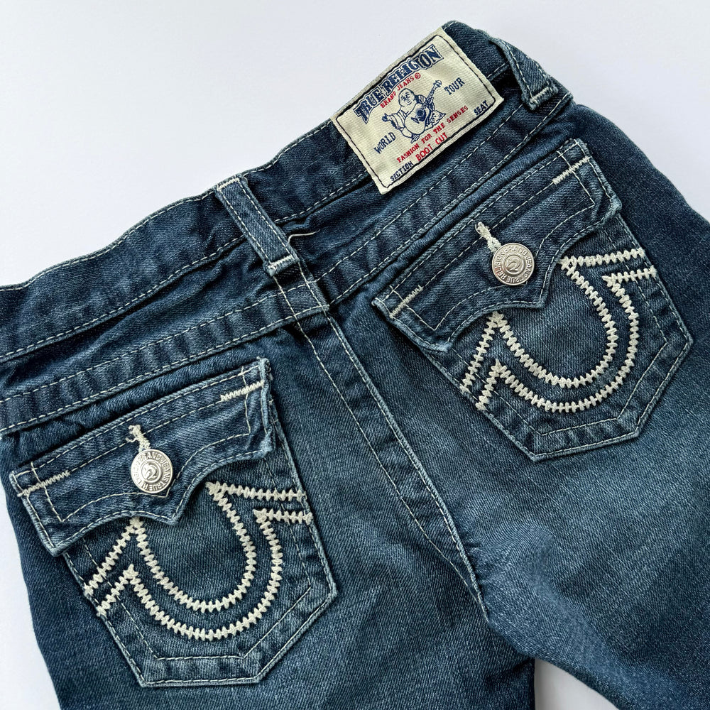 True Religion Bootcut Jeans - Size 7/8