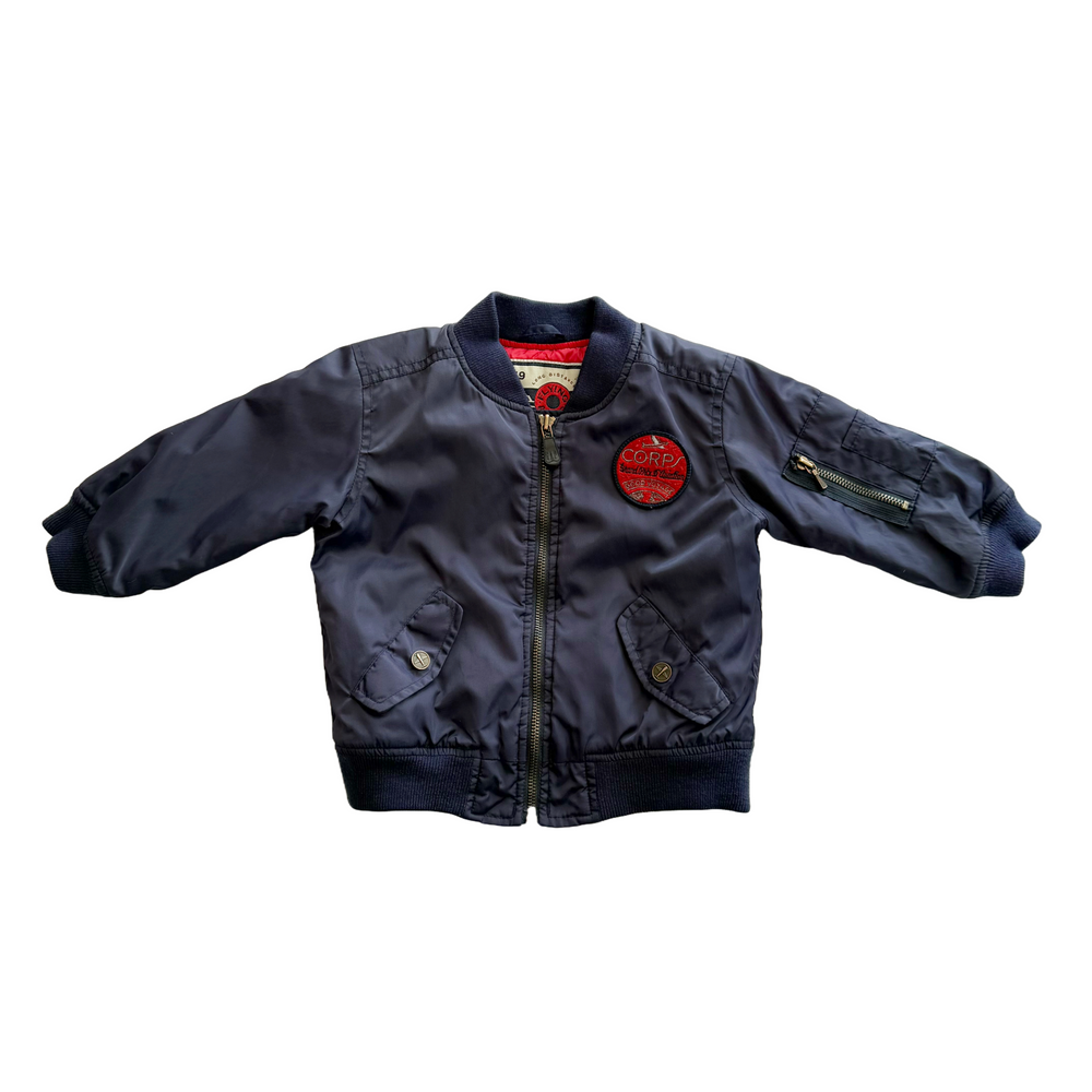 Baby Gap Flying Aces Bomber Jacket - Size 12/24M