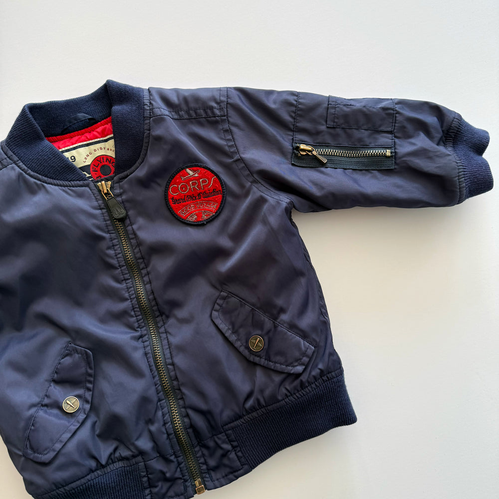 Baby Gap Flying Aces Bomber Jacket - Size 12/24M