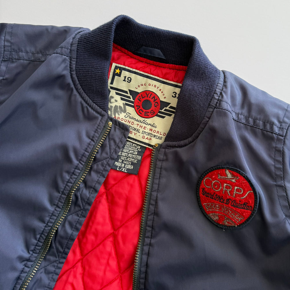Baby Gap Flying Aces Bomber Jacket - Size 12/24M