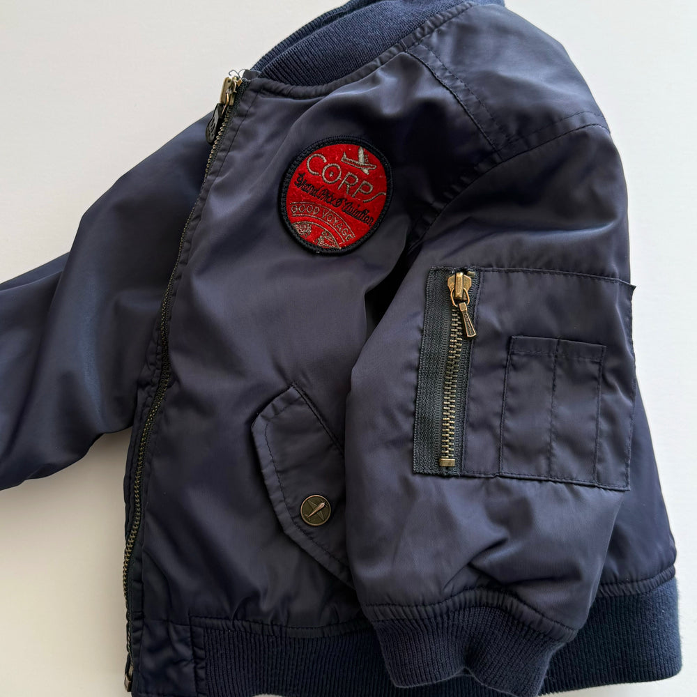 Baby Gap Flying Aces Bomber Jacket - Size 12/24M