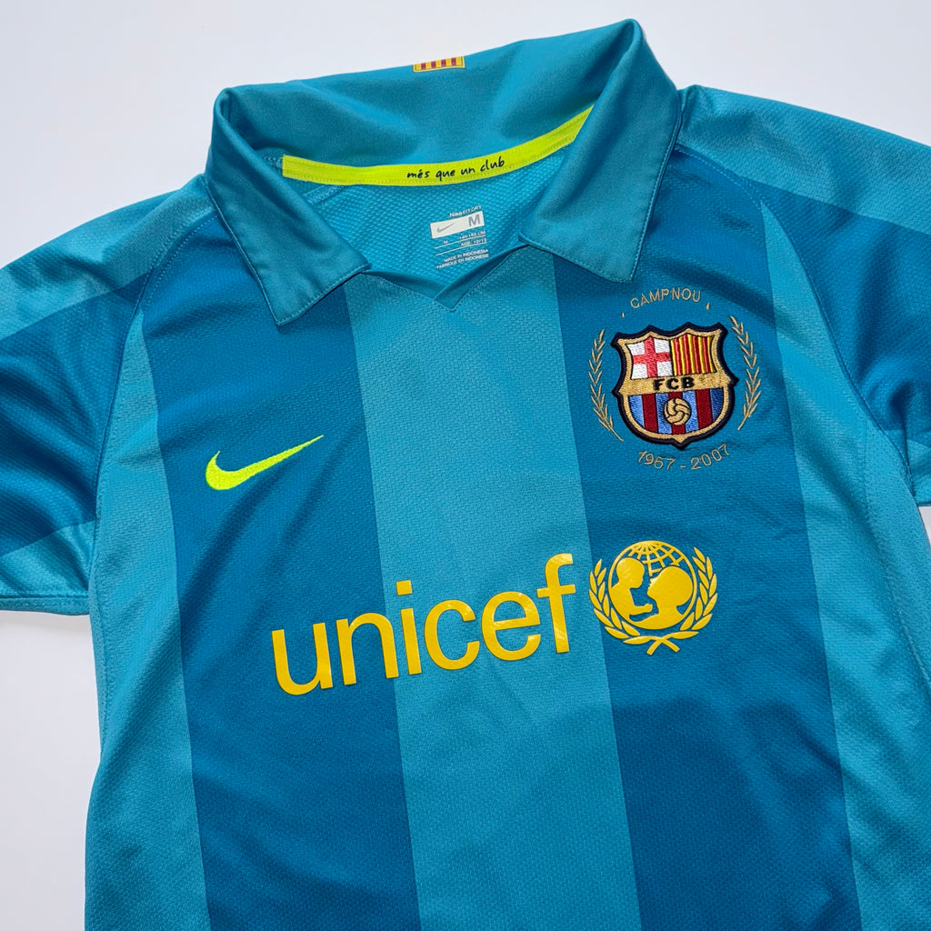 FCバルセロナ 2007 アウェイ ユニフォーム M Nike UNICEF 緑 FC Barcelona Jersey Away 07/08 - Size M (8) – Two Bridges Clothier