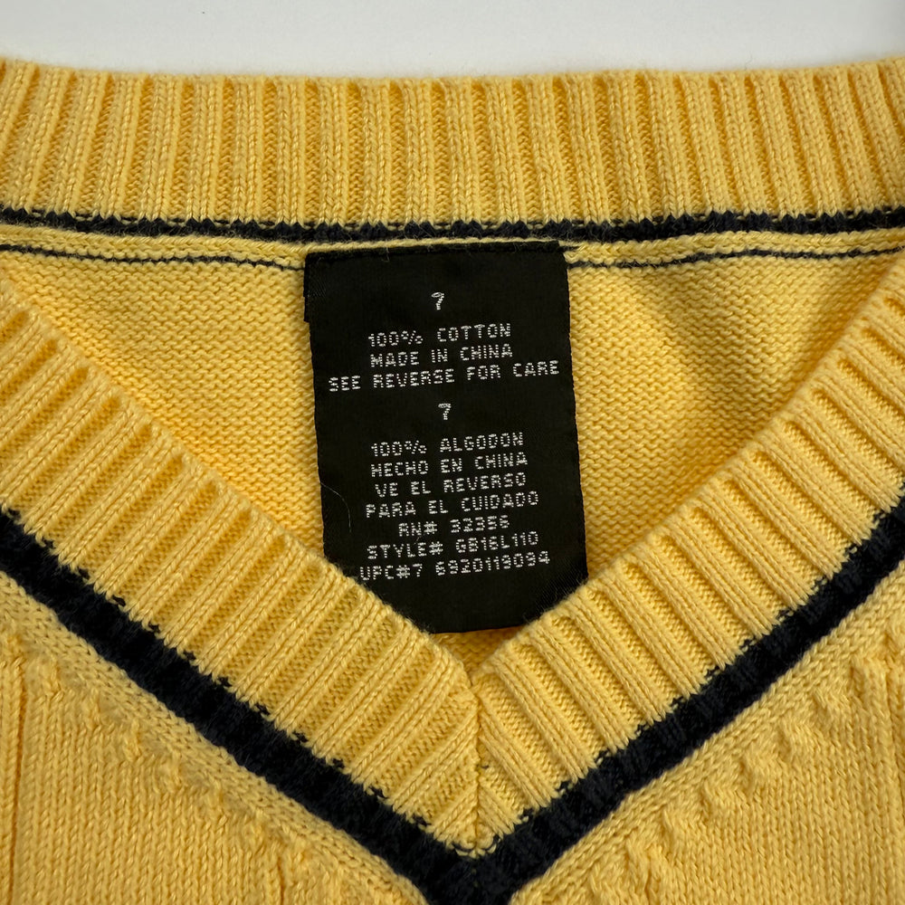 Yellow Vest - Size 7
