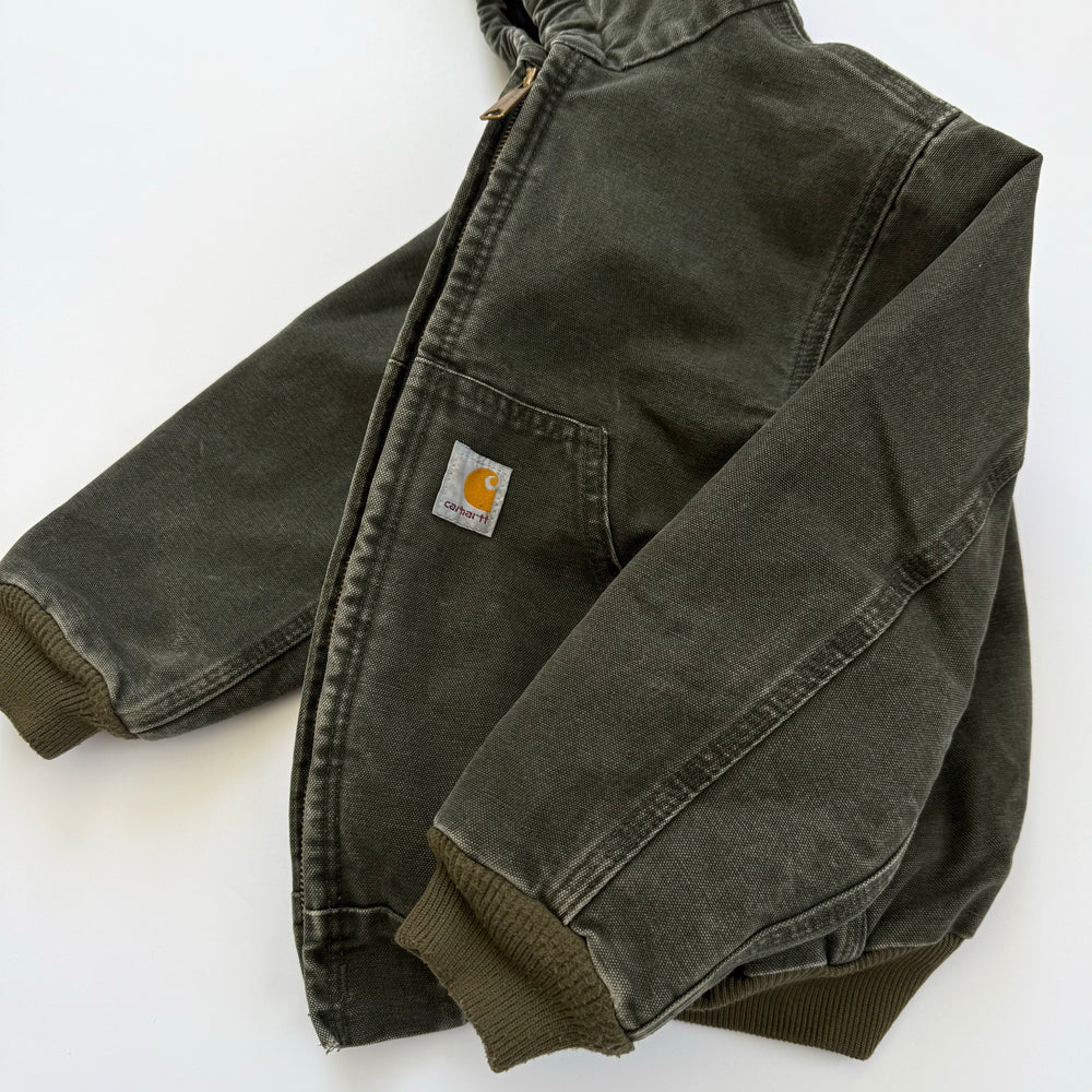 Carhartt Duck Canvas Quilted Jacket - Size S