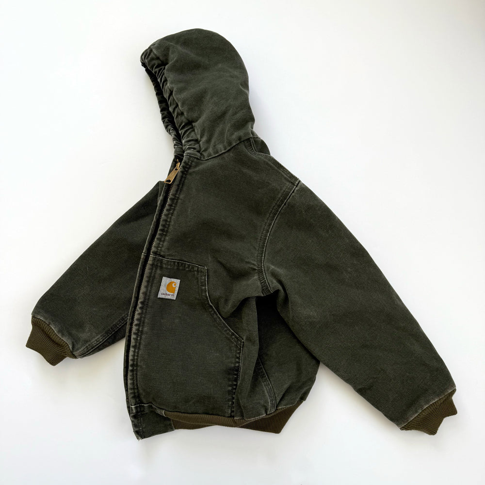 Carhartt Duck Canvas Quilted Jacket - Size S