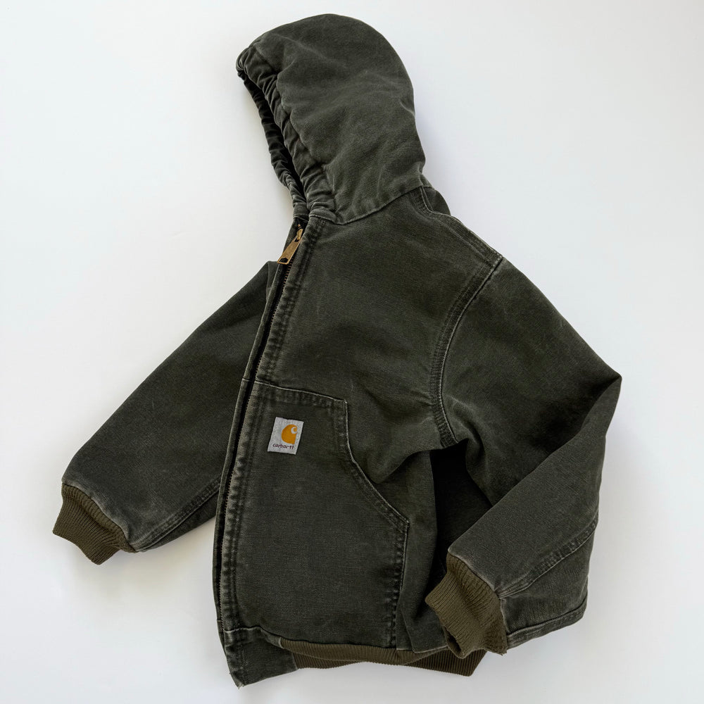 Carhartt Duck Canvas Quilted Jacket - Size S