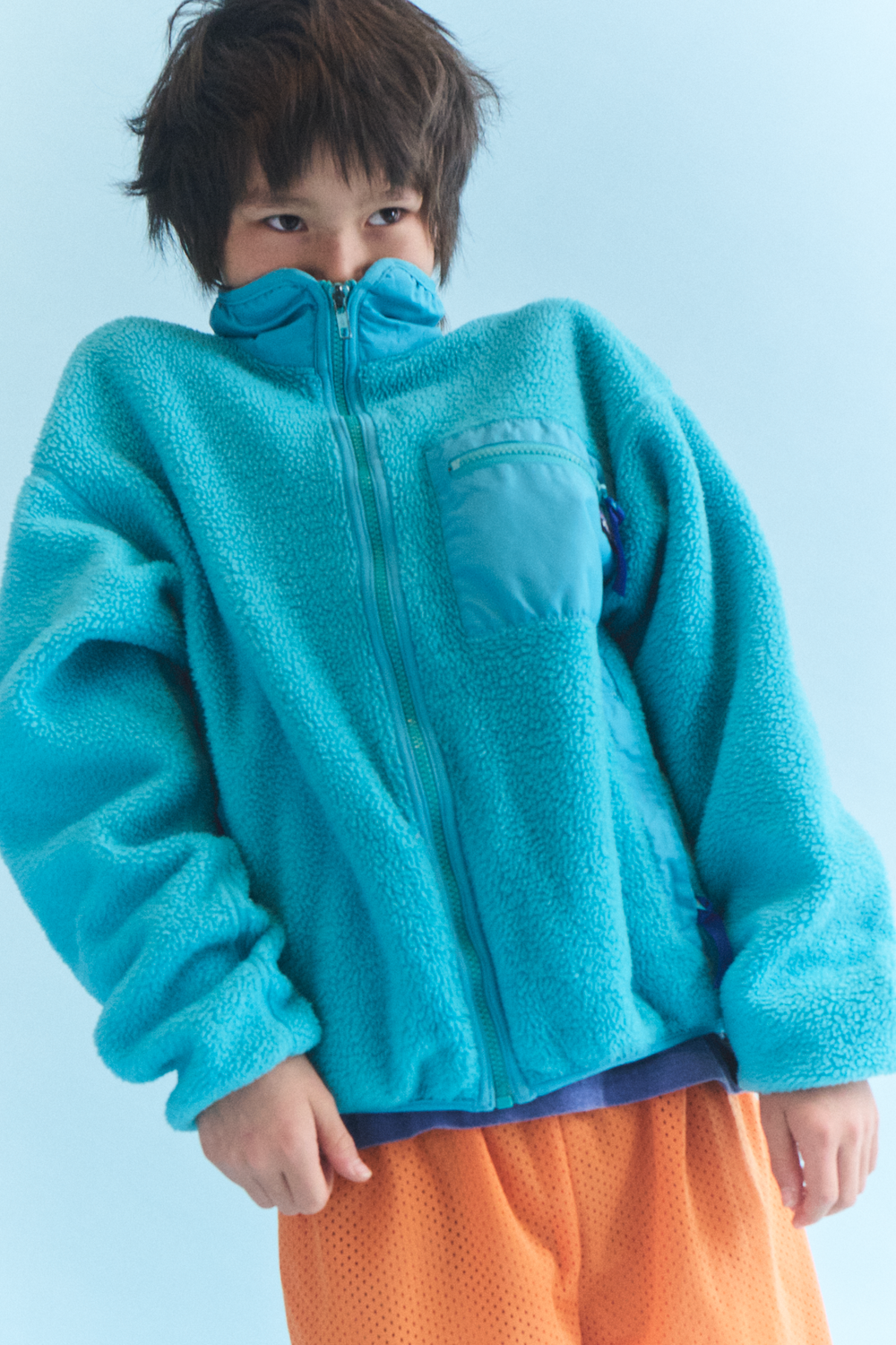 Patagonia Zip Up Fleece, 1988 - Size 8