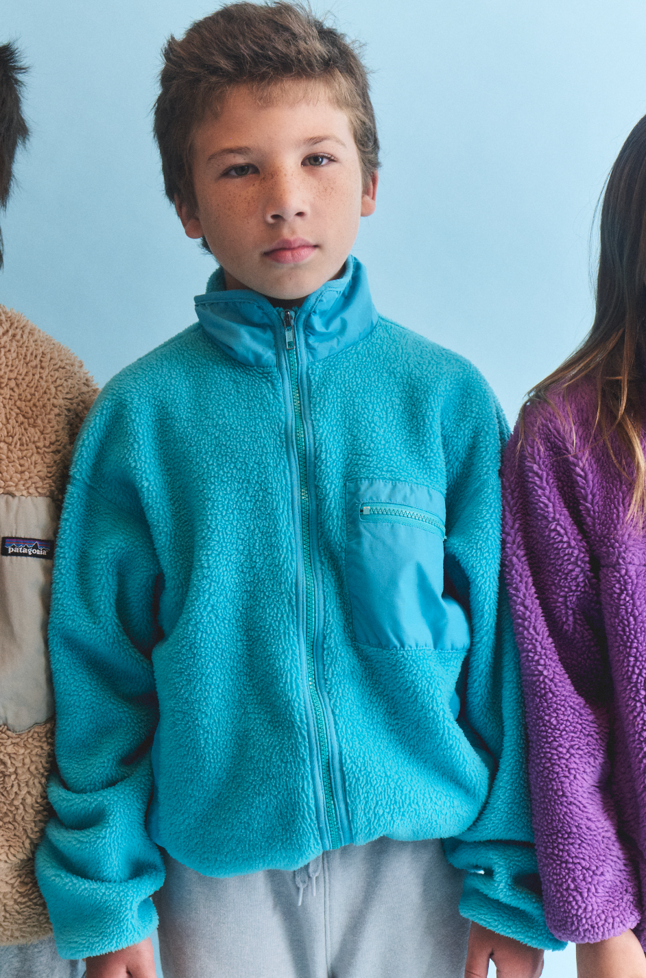 Patagonia Zip Up Fleece, 1988 - Size 8