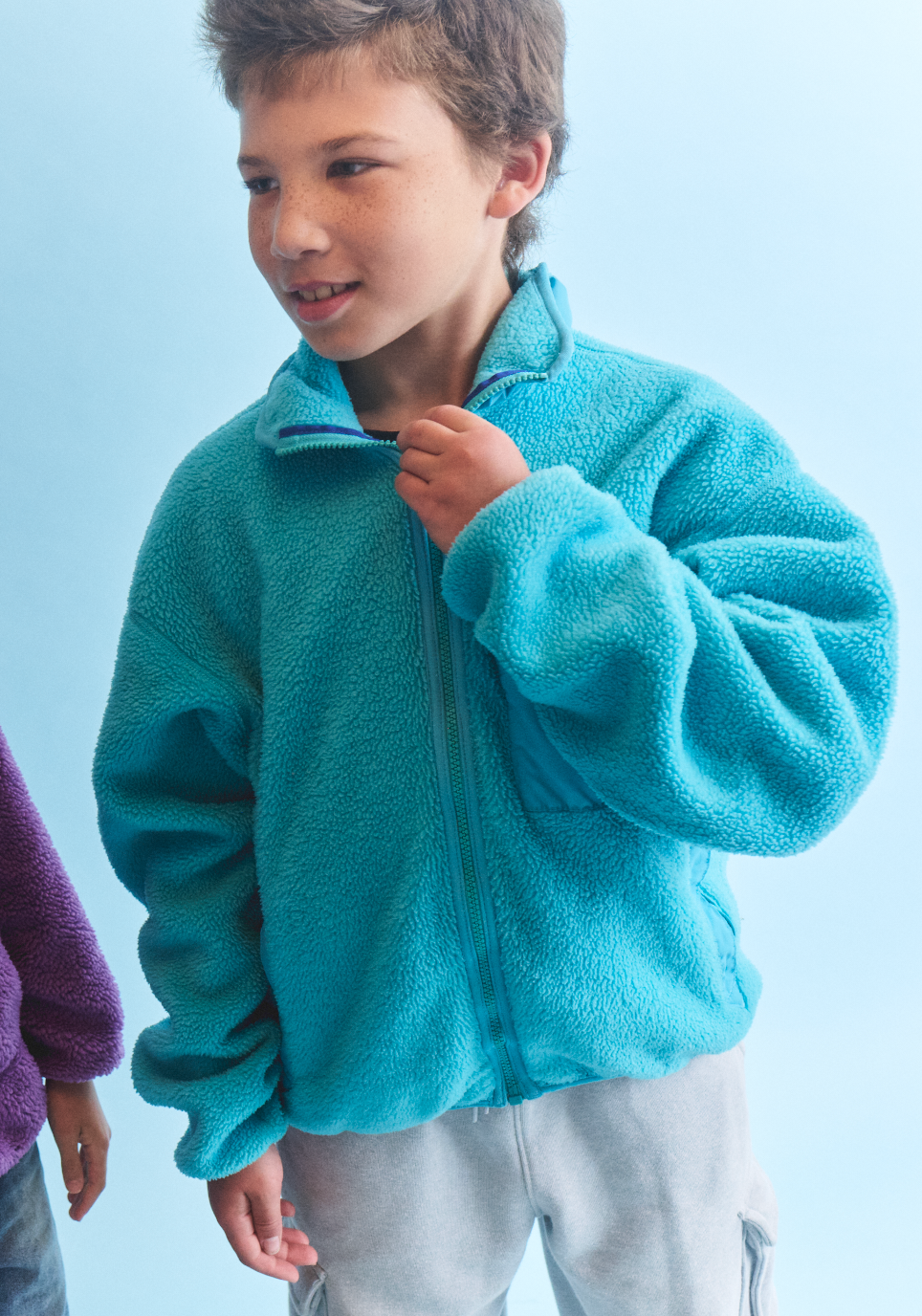 Patagonia Zip Up Fleece, 1988 - Size 8