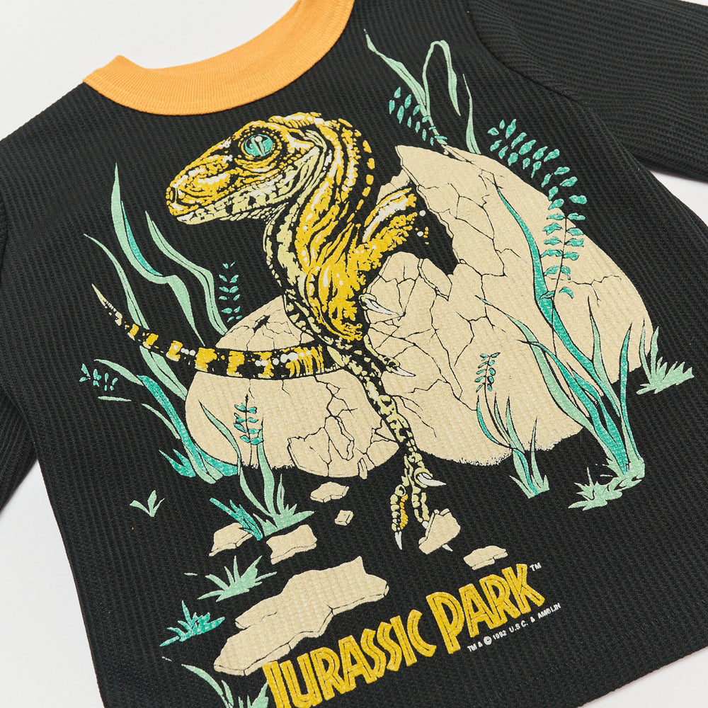 Jurassic Park 1992 Waffle Shirt - Size 4/5