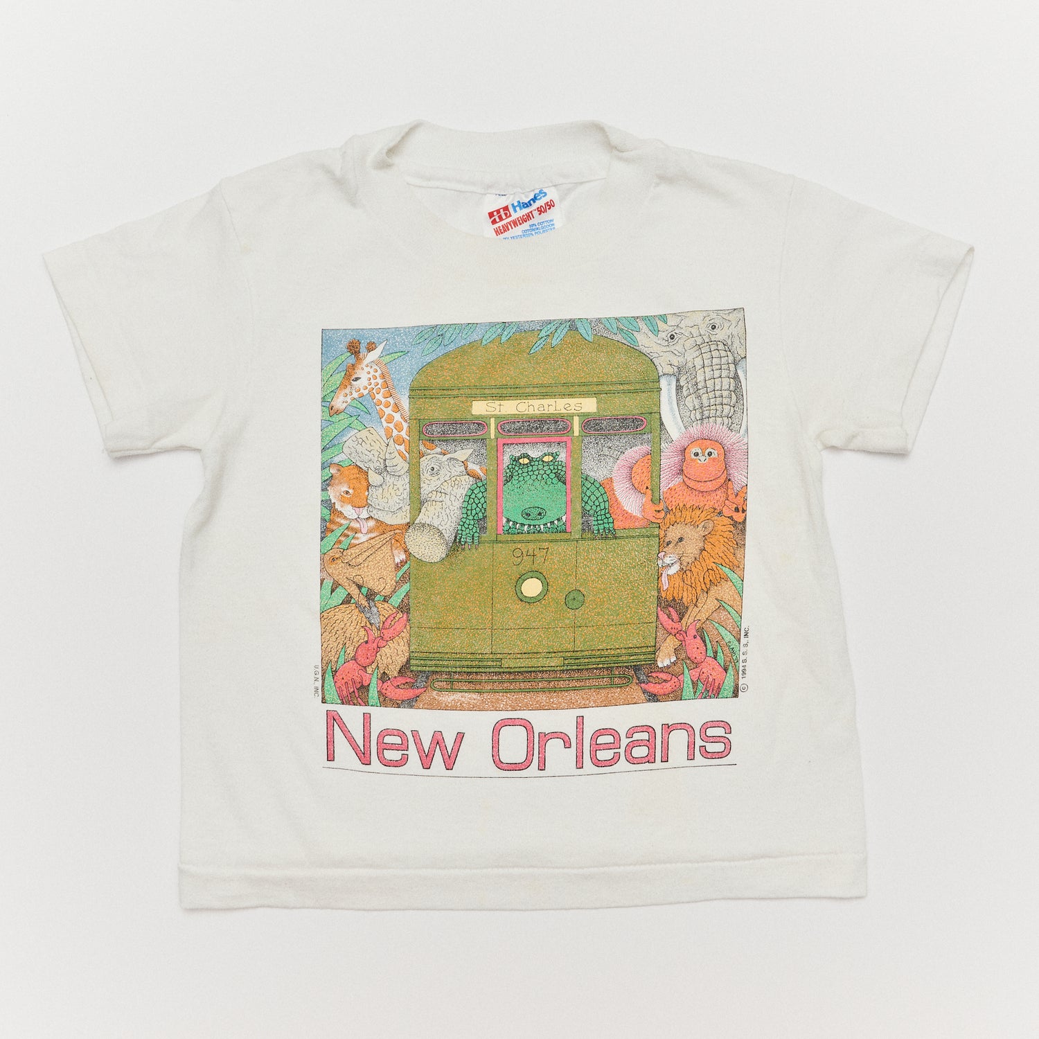 New Orleans 90s Tshirt - Size 2/3