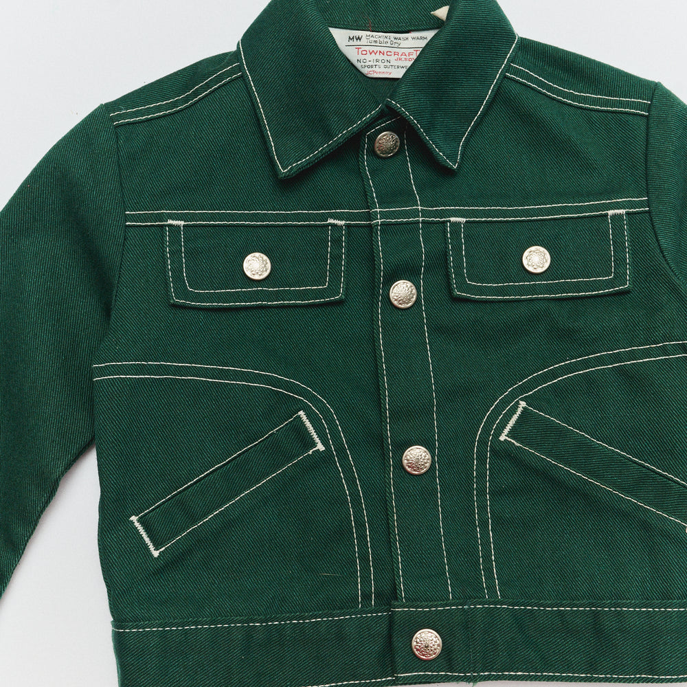 JC Penney 70s Denim Jacket - Size 3/4