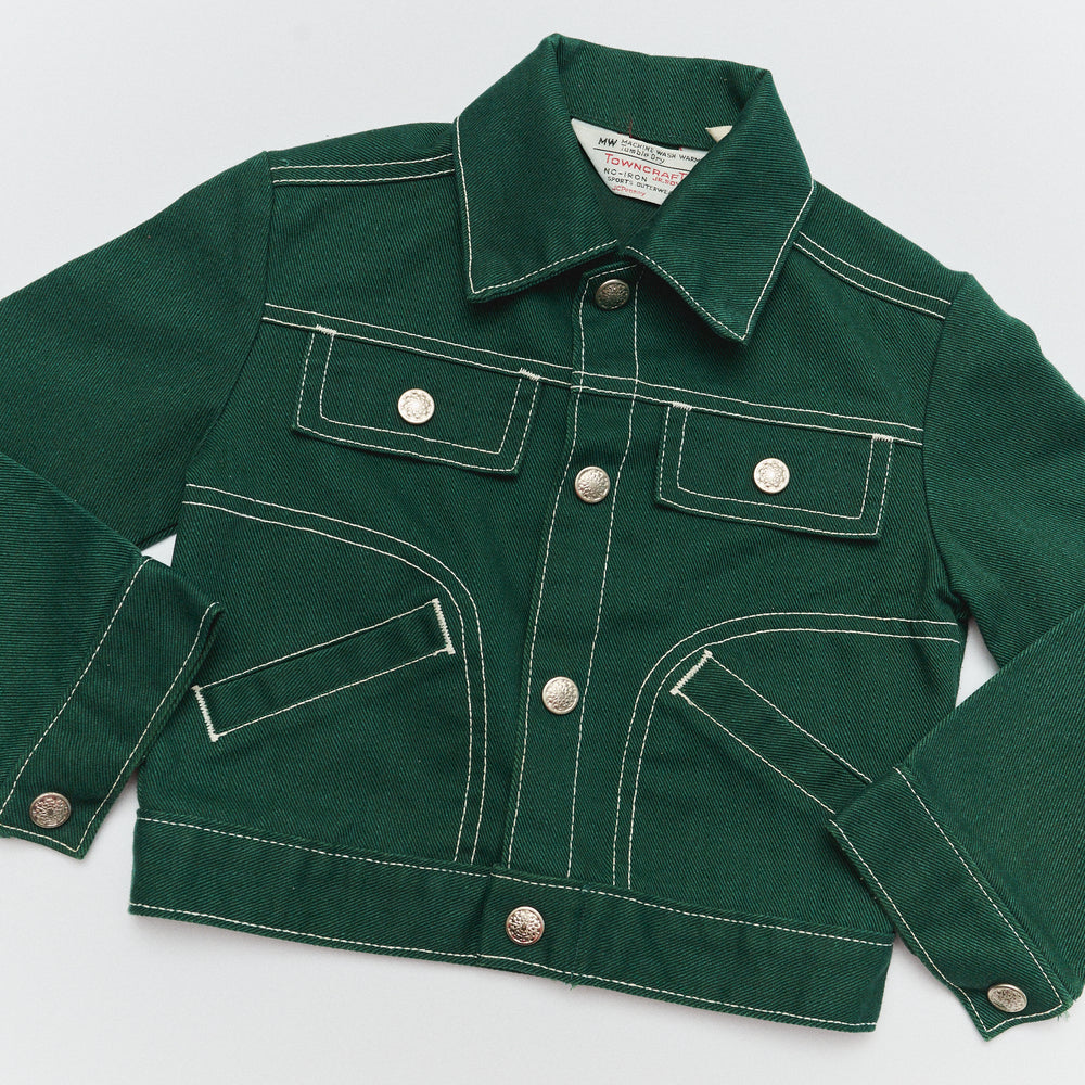 JC Penney 70s Denim Jacket - Size 3/4
