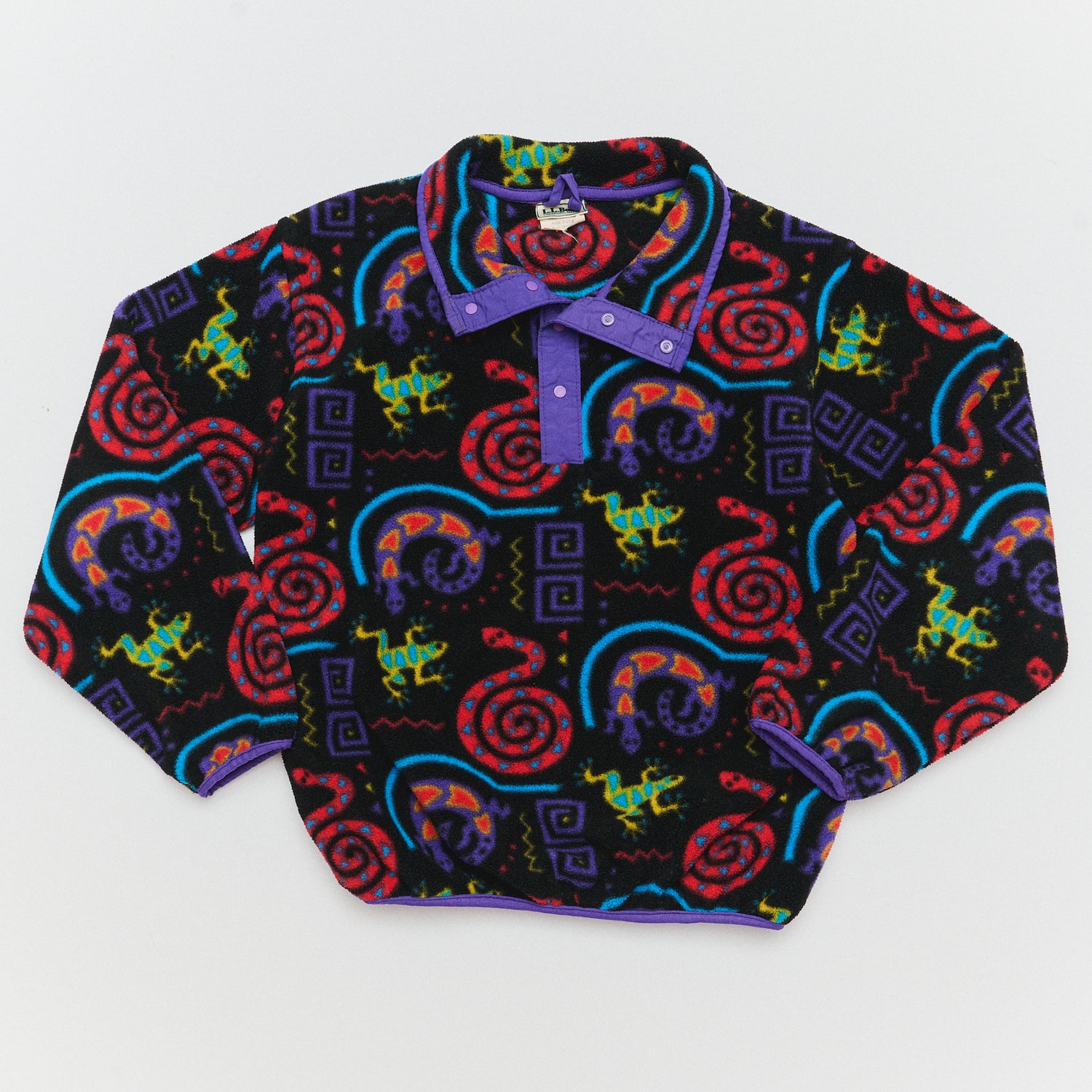 LL Bean Reptiles Fleece - Size 8/10