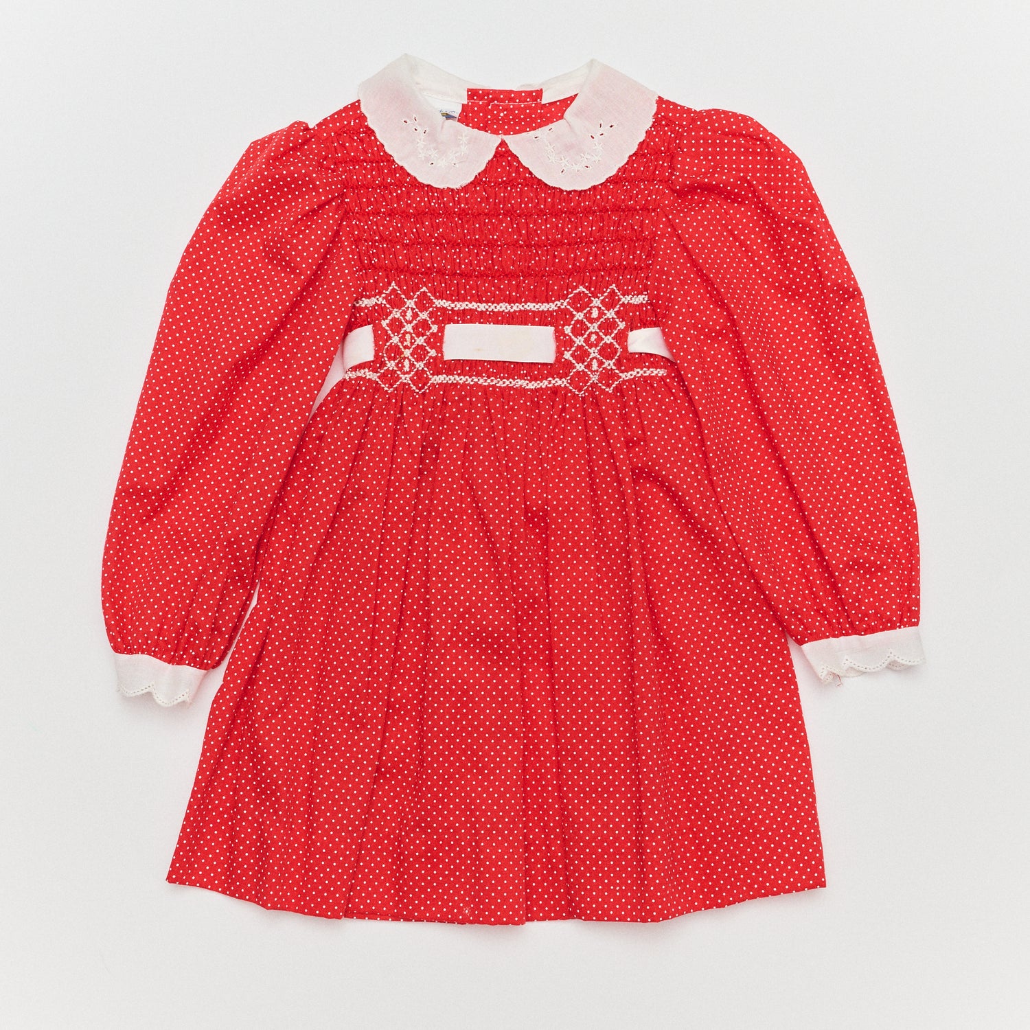 Polly Finders Polka Dot Dress - Size 4