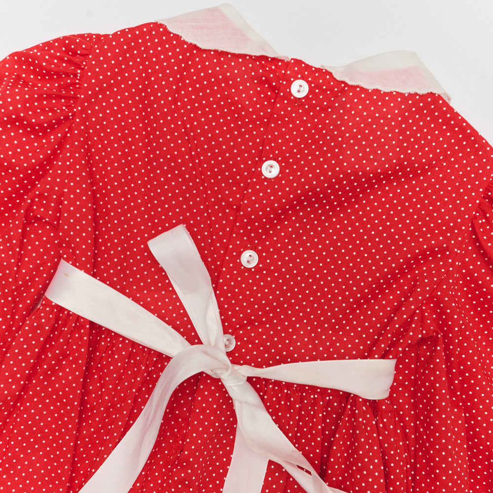 Polly Finders Polka Dot Dress - Size 4