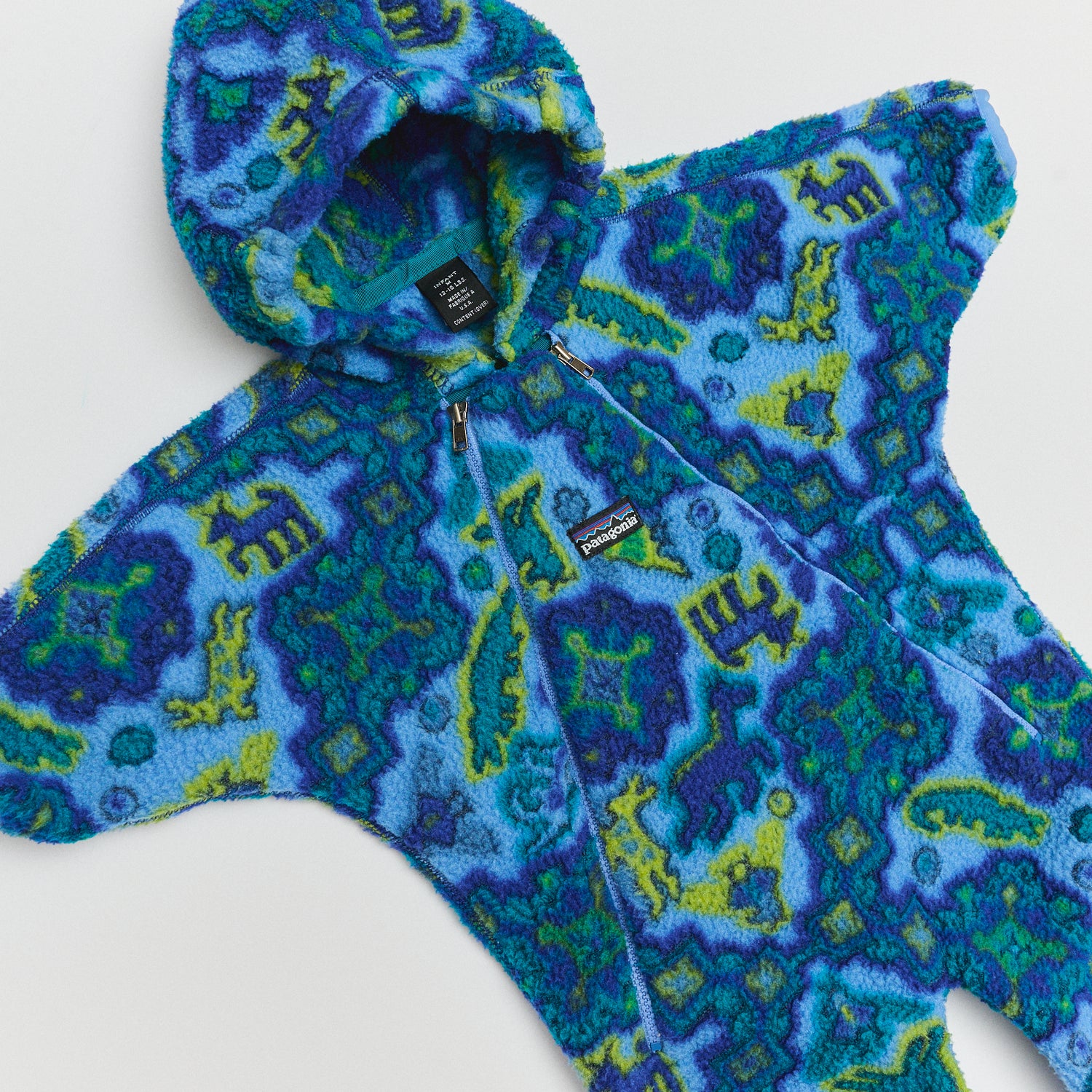 Patagonia 90s Synchilla Bunting Coveralls - Infant M