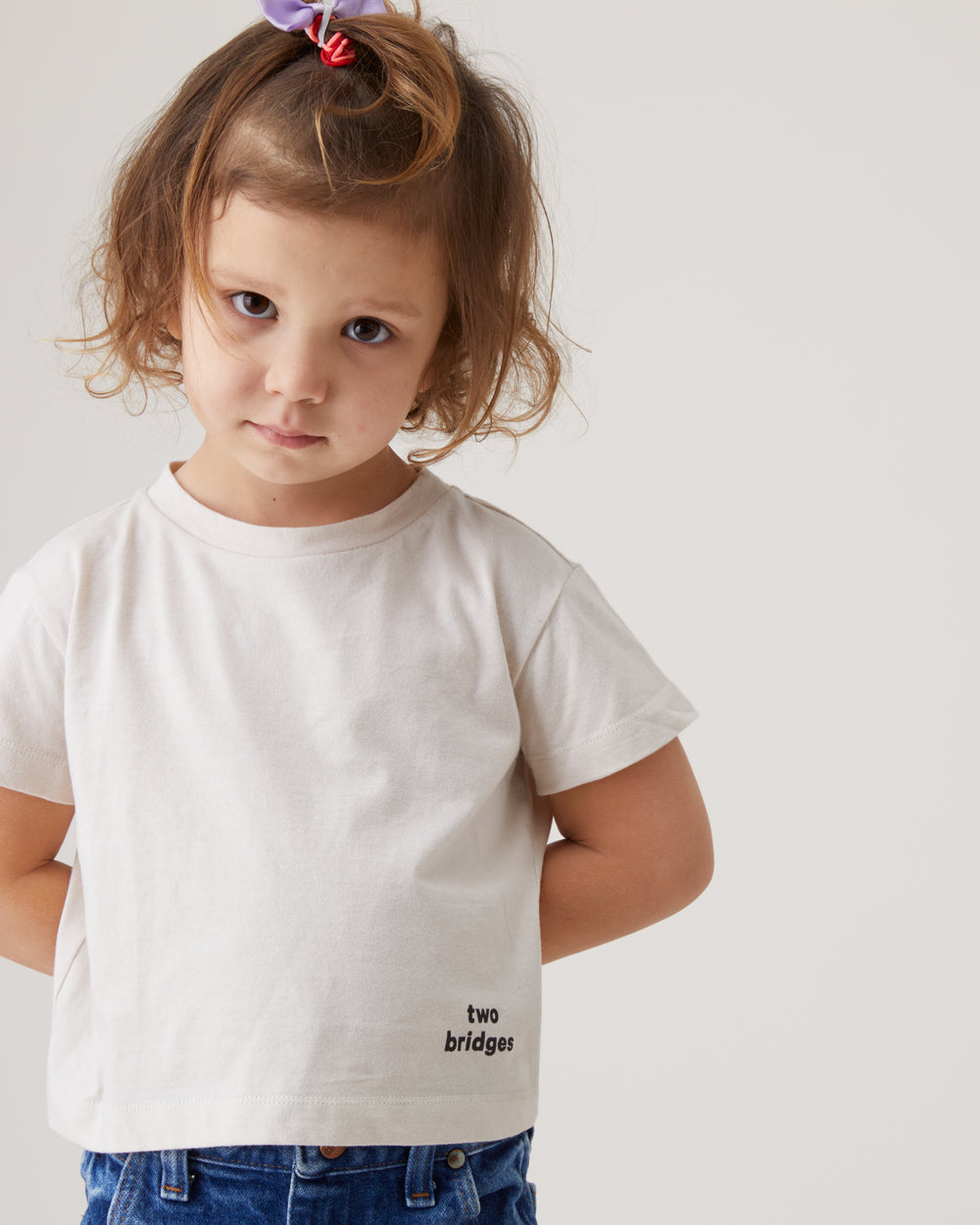 Two Bridges Tee in Natural