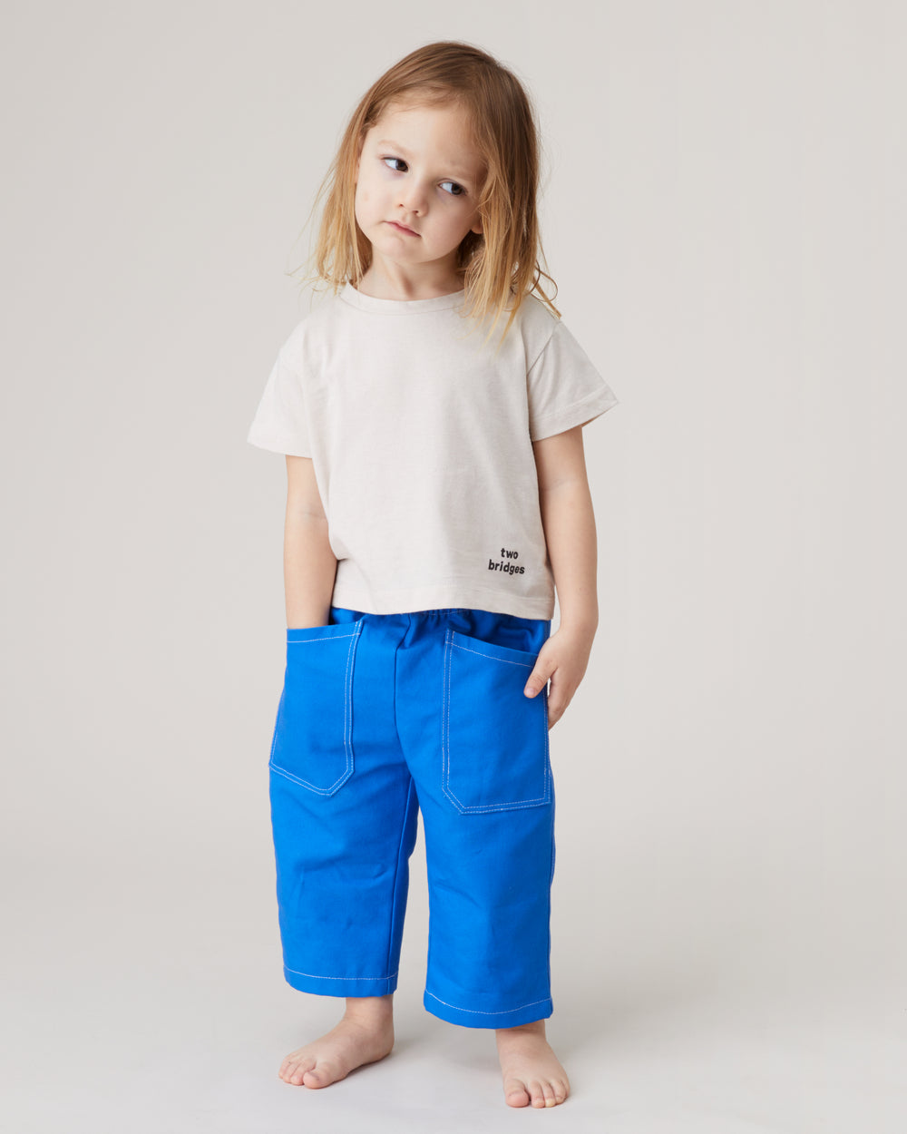 Two Bridges Tee in Natural