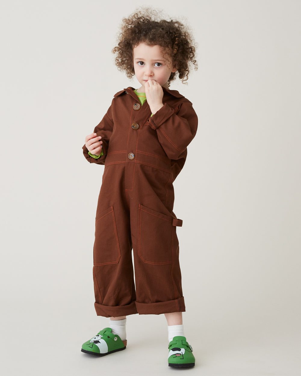 Nicky Jumpsuit in Brown