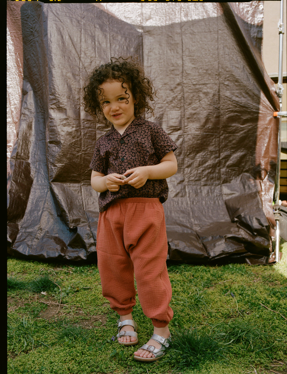 Grover Pants in Rusty Red