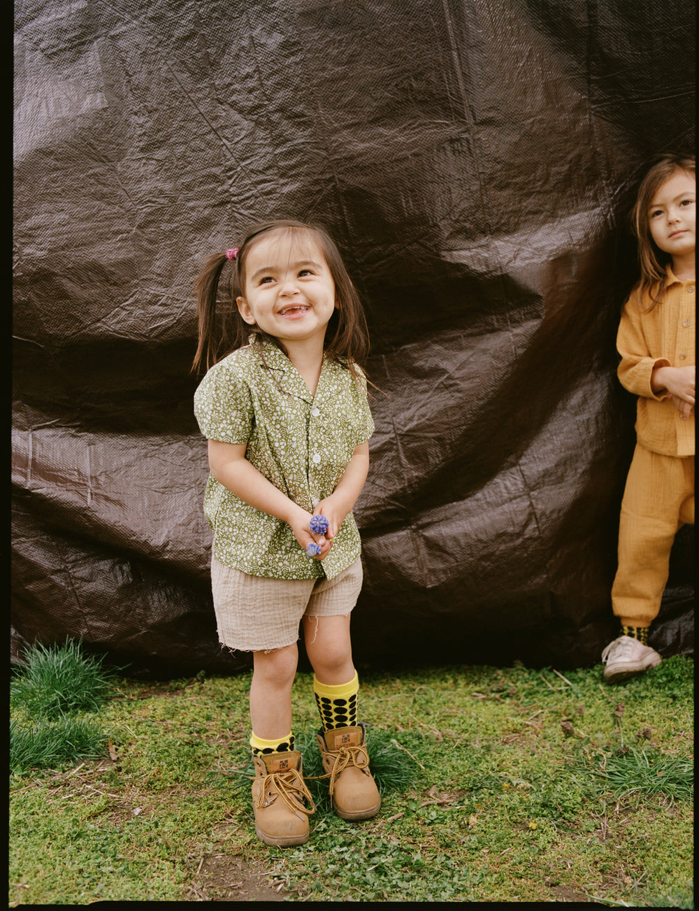 Tayo Shorts in Tan