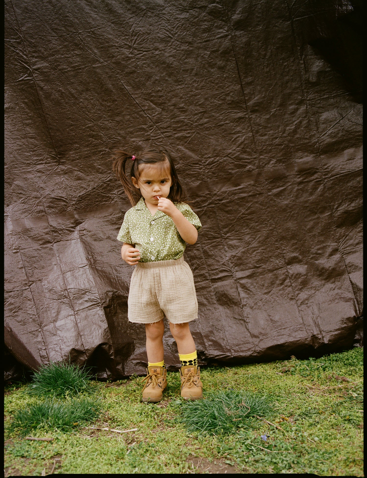 Tayo Shorts in Tan