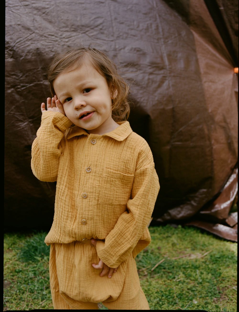 Seneca Shirt in Sunflower