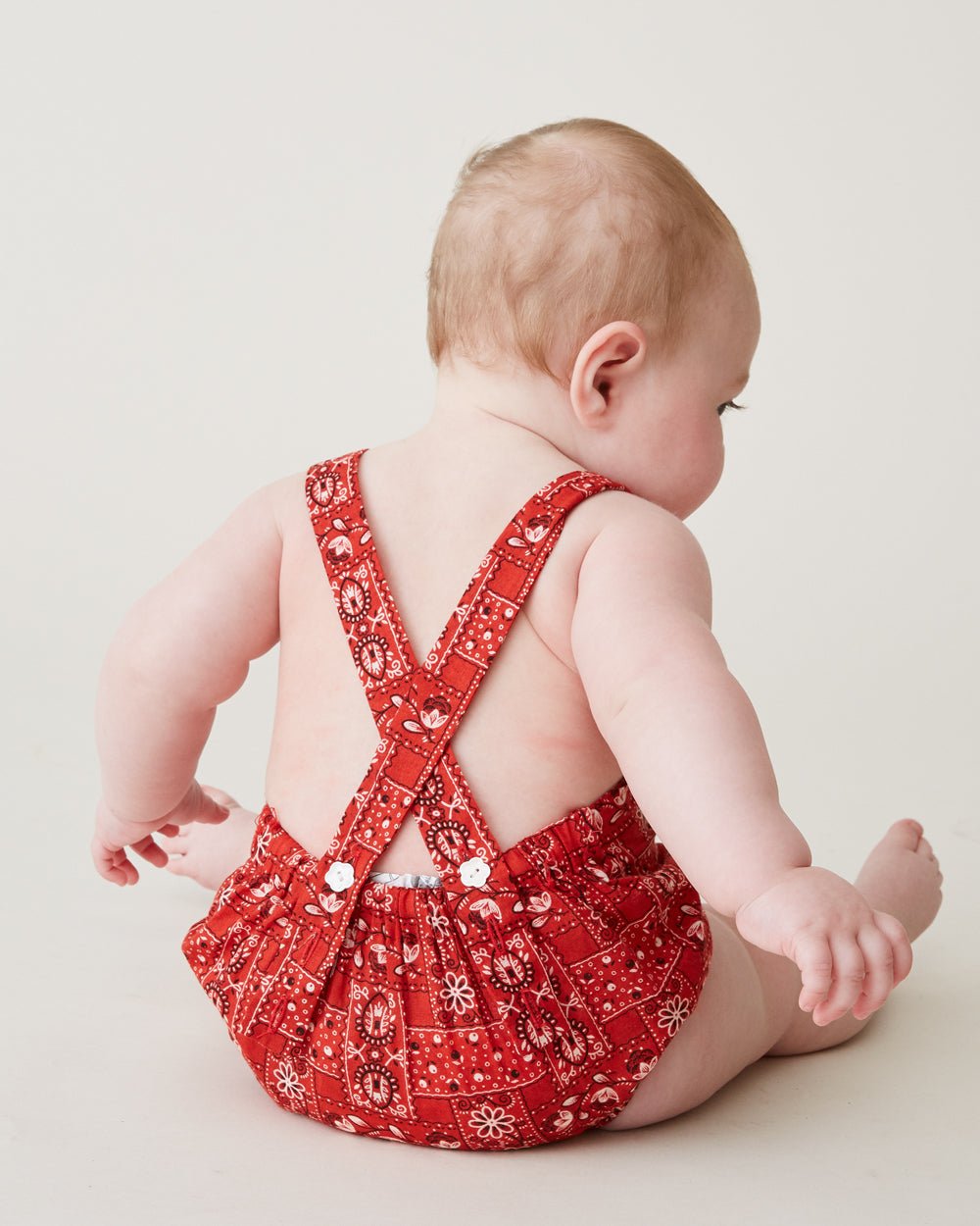 Momo Romper in Bandana