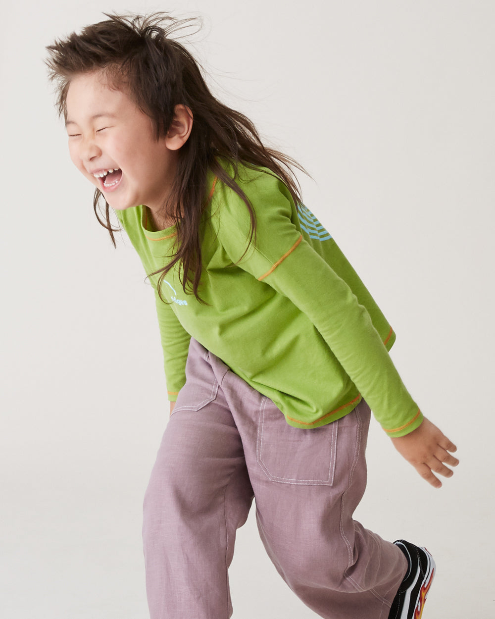 Kisco Long Sleeve in Lime Green