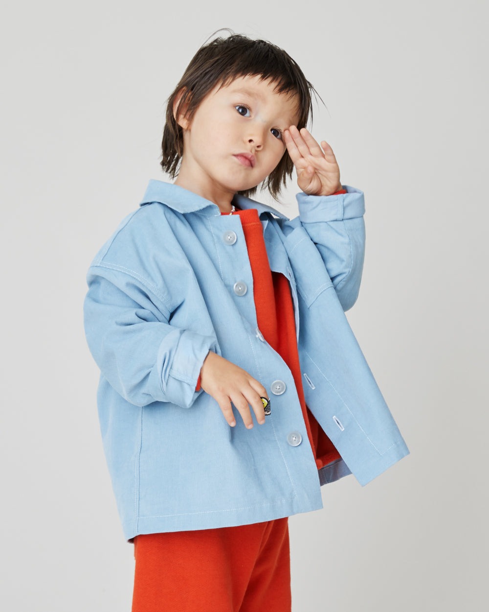 Seneca Shirt in Baby Blue