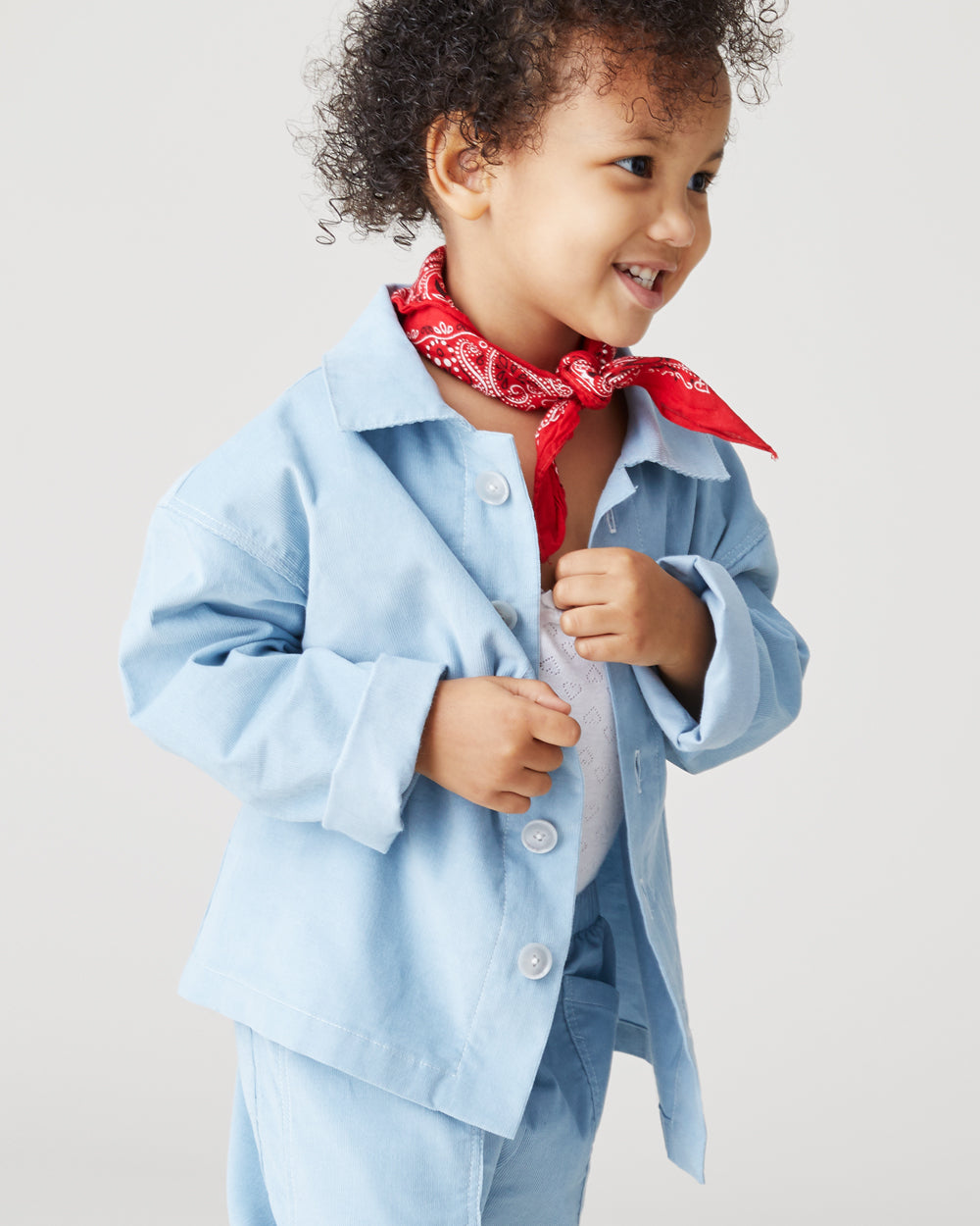 Seneca Shirt in Baby Blue