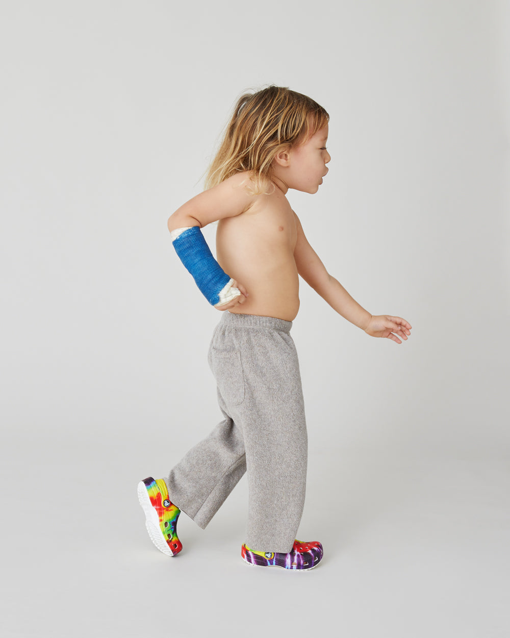 Ollie Sweatpants in Gray Melange
