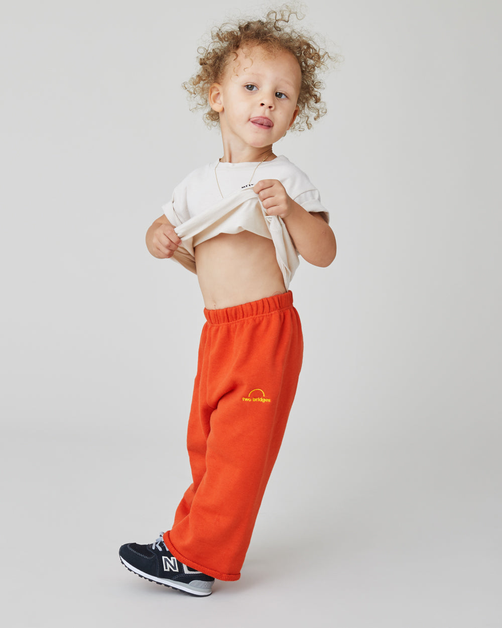 Ollie Sweatpants in Poppy