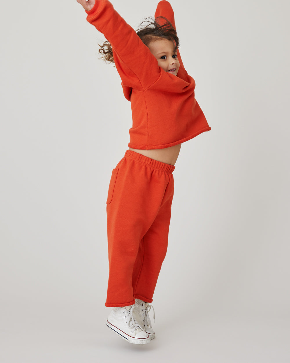 Ollie Sweatpants in Poppy