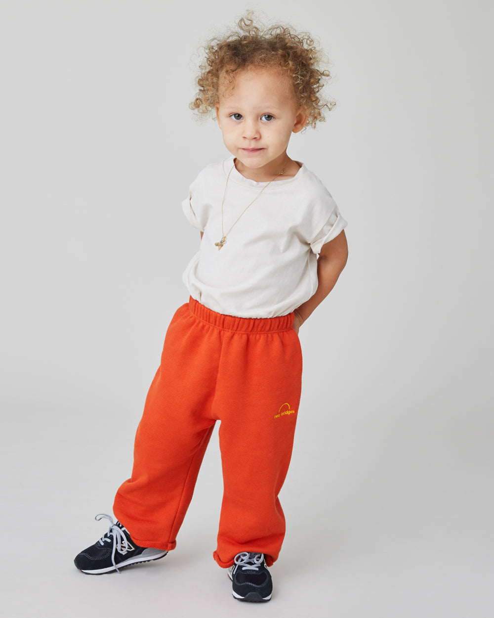 Ollie Sweatpants in Poppy