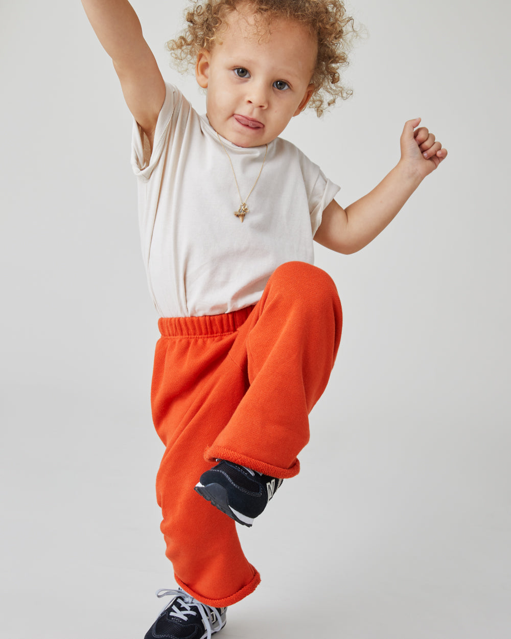 Ollie Sweatpants in Poppy
