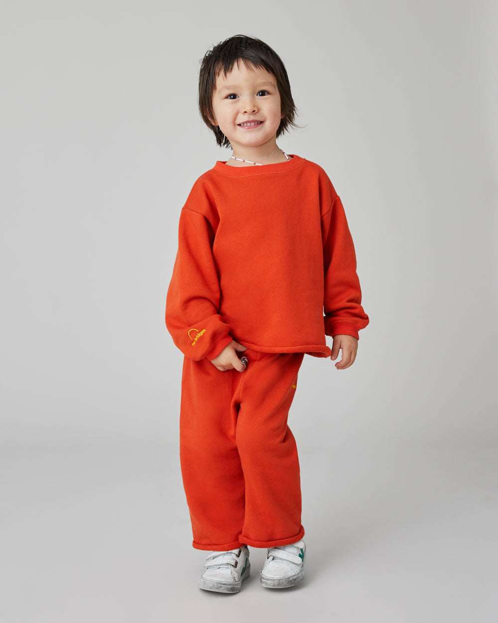 Ellis Crewneck Sweatshirt in Poppy